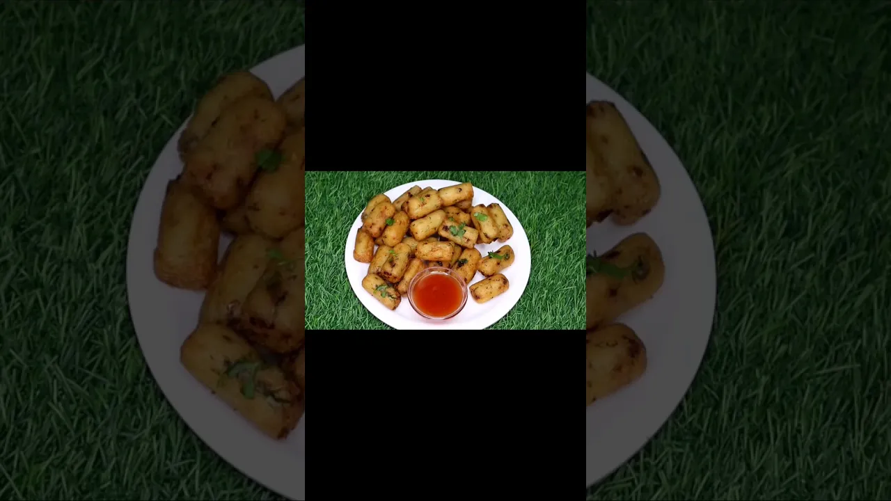 Instant Snacks Recipe #food #snacks #suji #aloorecipe #nashta #recipe #shorts  #crispy #potato