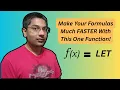 Make Your Excel Formulas Easier Faster With This One Powerful Function - LET Function