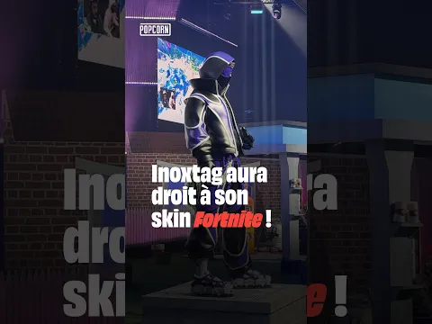 INOXTAG aura son propre skin sur FORTNITE !
