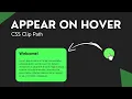 Appear on Hover Effect Clip Path CSS Learn Clip Path FrontendDUDE