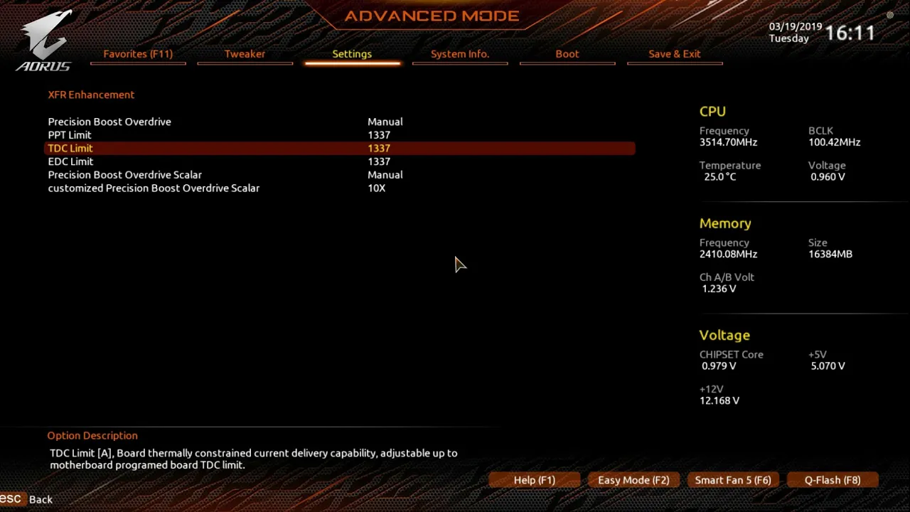 Precision Boost Overdrive limits don't make any sense.