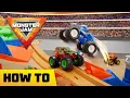 Jump over Monster Jam trucks with booster power Here s how to assemble the Supercharge Speedway