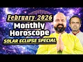 February 2026 Monthly Horoscope Solar Eclipse in Aquarius Special MASSIVE SHIFT Astrology Class