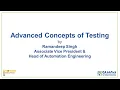 Advanced Concepts of Testing Training Session by QA InfoTech