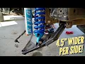 Installing BTF Long Travel Kit on Toyota Tundra