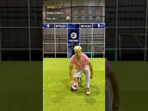 Food Lover vs Baller 🍔⚽ Who Can Outrun the Ball as Speed Keeps Rising? ⚡🔥