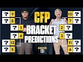 Official CFP Bracket Predictions 3 Ranked Teams That Will Finish The Season Unranked