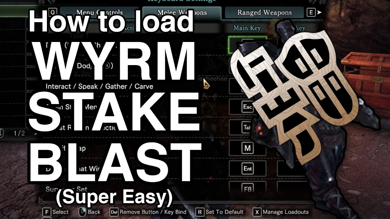 How to Load WYRMSTAKE BLAST for GUNLANCE in Monster Hunter World: Iceborne How to Load WYRMSTAKE BLAST for GUNLANCE in Monster Hunter World: Iceborne
