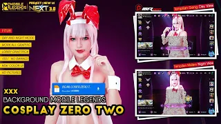 Background ML Cosplay Anime Darling in the Franxxx New UI