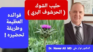 حليب الشوك   العشبة المذهلة والأقوى لعلاج الأمراض    فوائدها العظيمة وطريقة تحضيرها وتناولها   دندنها
