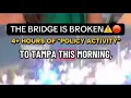 Police activity slows traffic on Howard Frankland Bridge for hours