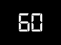 60 Seconds Countdown - No Sound
