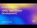 Hello Spec Driven Development