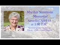 Marilyn Simmons Memorial Trinity United Methodist Church