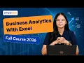 Business Analytics With Excel Full Course 2026 From Basics to Advanced Simplilearn