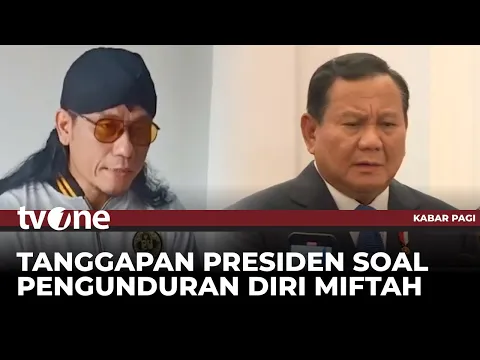 Presiden Sebut Miftah Bertanggung Jawab Atas Kesalahannya