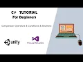 C For Beginners - Comparison Operators Conditions Booleans