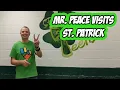 Mr Peace Virtual Visit to St Patrick Catholic Church in White Lake Michigan