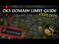 OWN AN ENTIRE KINGDOM - CK3 Domain Limit Exploit Guide Outdated