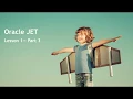 Oracle JET - Lesson 1