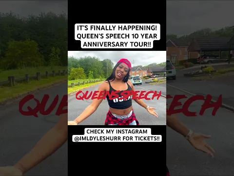 GET YOUR TICKETS FOR THE QUEEN’S SPEECH TOUR NOW!!