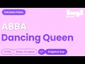 ABBA - Dancing Queen (Piano Karaoke) 🎤 “You can dance, you can jive..”