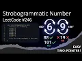 Strobogrammatic Number Problem - LeetCode 246