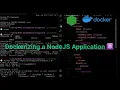 Dockerizing a NodeJS application with PostgreSQL DB