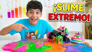 ¡Aventuras de Slime, Pasteles y Camiones Monstruos con Jason y Alex!