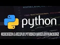 Creating a simple login application using PYTHON