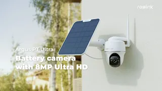 Reolink Argus PT Ultra Smart 4K 8MP Pan Tilt Camera with Spotlights