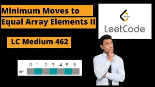 Minimum Moves to Equal Array Elements II LeetCode Medium