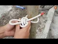 These 3 Knots Can Handle Almost Any Outdoor Challenge!