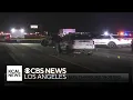 Traffic in the Cajon Pass heavily impacted with northbound 15 Freeway lane closures as police invest