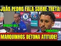 Download Lagu JOÃO PEDRO FALA SOBRE TRETA COM LUIS ENRIQUE E MARQUINHOS DETONA ATITUDE ZONA MISTA  CHELSEA X PSG