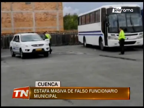 Estafa masiva de falso funcionario municipal