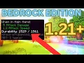 BEDROCK 26 1 HOW TO SEE DURABILITY ON ITEMS MOBILE AND PC