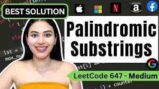 Palindromic Substrings - LeetCode 647