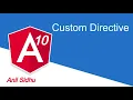 Angular 10 tutorial custom directive