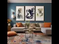 Printable Wall Art Abstract Boho Art Print Living Room Print Mid Century Digital Wall Line Art Print