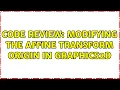 Code Review Modifying the affine transform origin in graphics2D