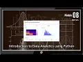 ENGINEERING DATA ANALYSIS Introduction to Data Analytics using Python Part 1 of 4