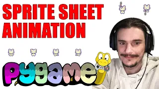 Python Game Dev with Pygame - Sprite Sheets and Character Animation
