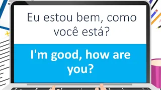 AULA DE INGLÊS PARA CONVERSAÇÃO, APRENDA INGLÊS MAIS RÁPIDO #060