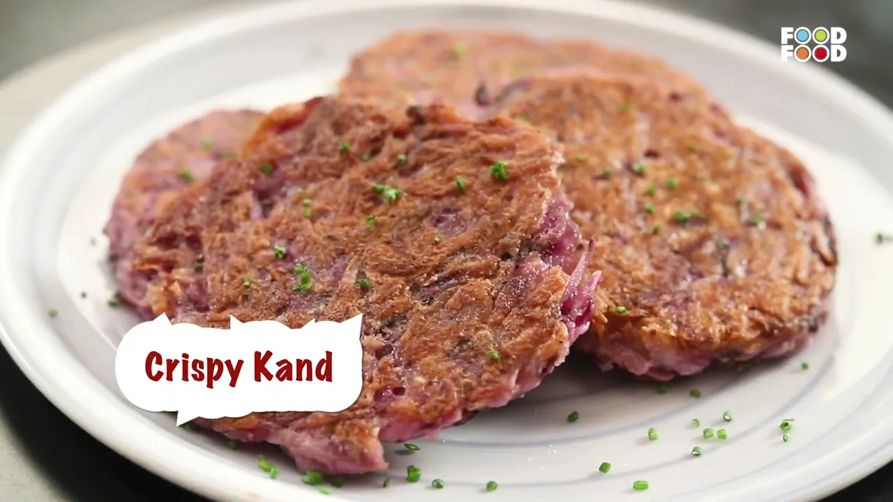     :     Crispy Kand Delight   Quick & Easy Snack Recipe