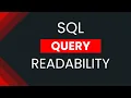 SQL Query readability Oracle SQL fundamentals