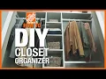 DIY Closet Organizer The Home Depot