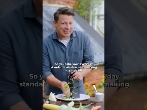 How To Make Coleslaw In 1 Minute #shorts #howto