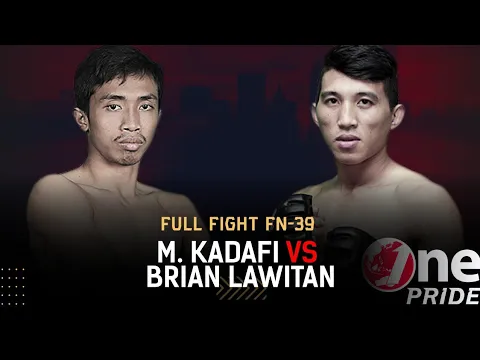 Luar Biasa! ? Muammar  Kadafi VS Brian Lawitan || Full Fight One Pride MMA FN-39