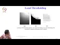Lec 59 - Adaptive Local thresholding